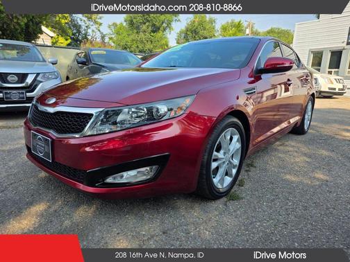 Red 2013 Kia Optima EX