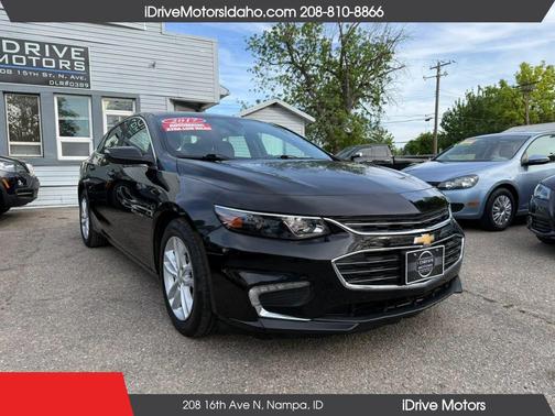 Mosaic Black Metallic 2017 Chevrolet Malibu 1LT