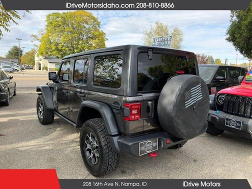 Granite Crystal Metallic Clearcoat 2018 Jeep Wrangler Unlimited Rubicon