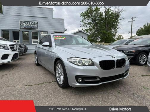 Silver 2015 BMW 535 535i Sedan 4D