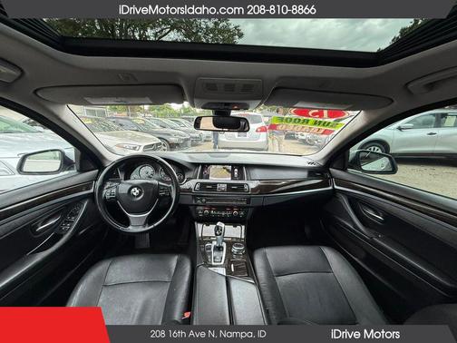 Silver 2015 BMW 535 535i Sedan 4D