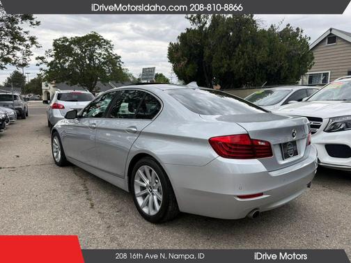 Silver 2015 BMW 535 535i Sedan 4D
