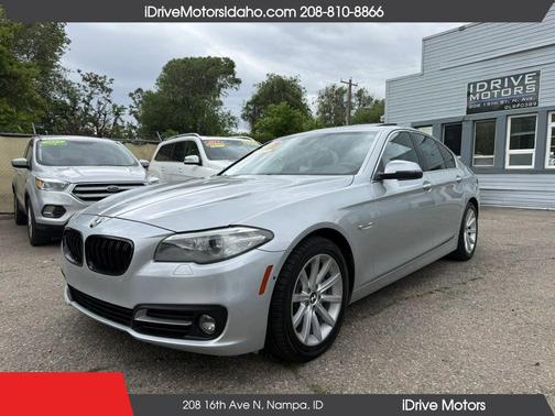 Silver 2015 BMW 535 535i Sedan 4D