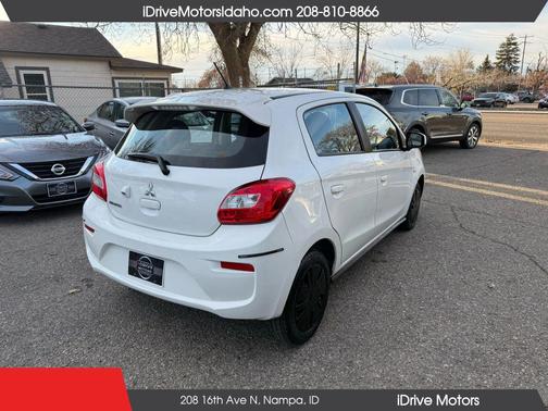 Pearl White 2020 Mitsubishi Mirage ES