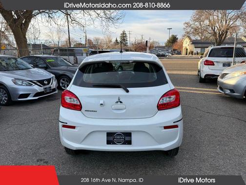 Pearl White 2020 Mitsubishi Mirage ES
