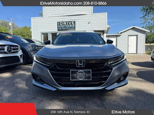 Lunar Silver Metallic 2021 Honda Accord Sport SE 1.5T