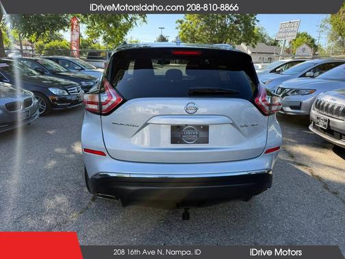Brilliant Silver Metallic 2018 Nissan Murano SV