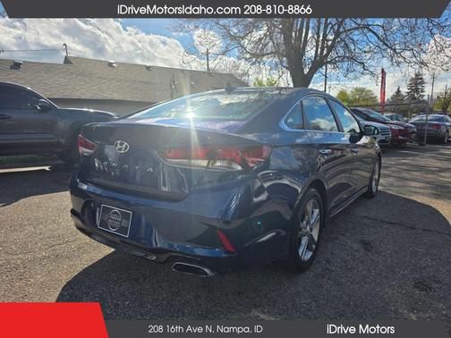 Lakeside Blue 2018 Hyundai SONATA SEL