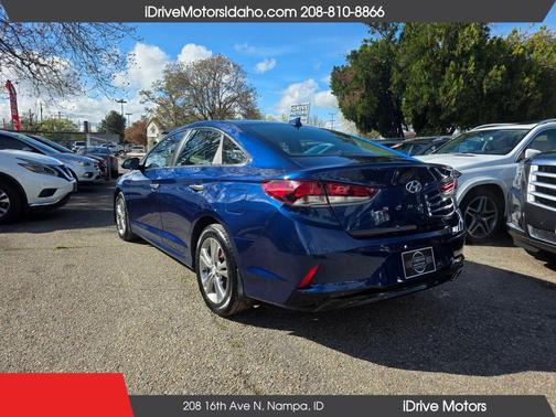 Lakeside Blue 2018 Hyundai SONATA SEL