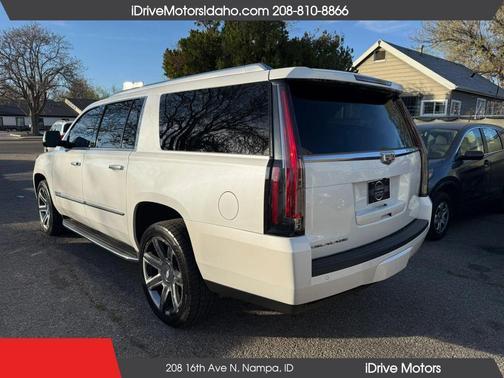 White 2016 Cadillac Escalade ESV Sport