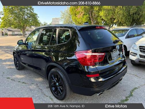 Black 2015 BMW X3 xDrive28d