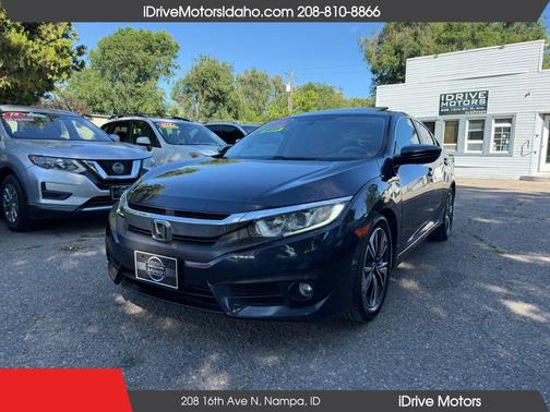 Blue 2016 Honda Civic EX-T