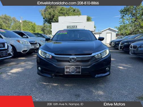 Blue 2016 Honda Civic EX-T