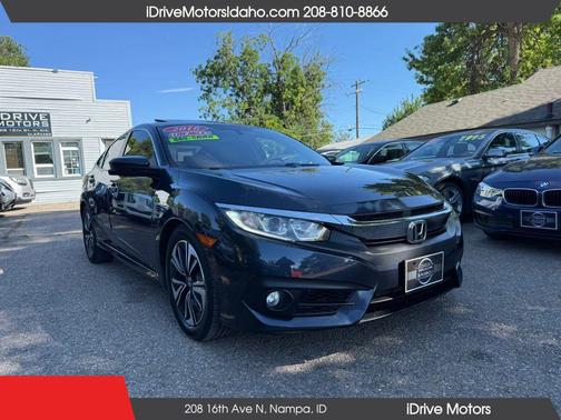 Blue 2016 Honda Civic EX-T