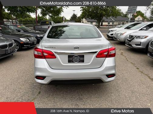 Silver 2016 Nissan Sentra S