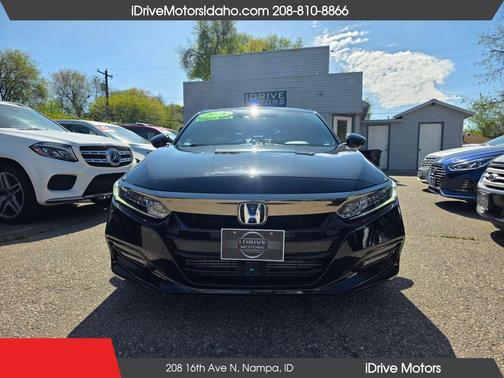 Crystal Black Pearl 2018 Honda Accord Sport