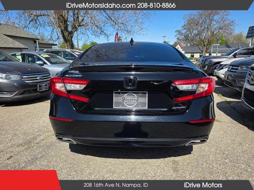 Crystal Black Pearl 2018 Honda Accord Sport