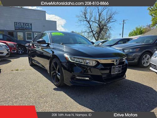 Crystal Black Pearl 2018 Honda Accord Sport
