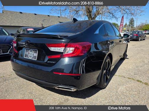 Crystal Black Pearl 2018 Honda Accord Sport
