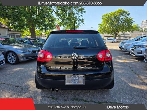 Black Uni 2007 Volkswagen Rabbit Base