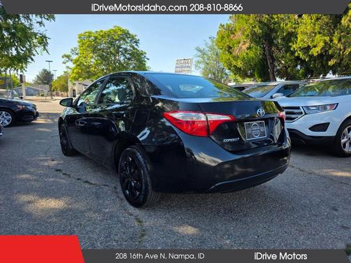 Black Sand Mica 2015 Toyota Corolla LE Plus