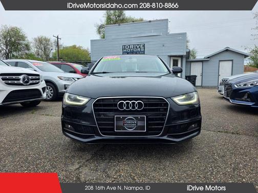 Blue 2014 Audi A4 2.0T Premium