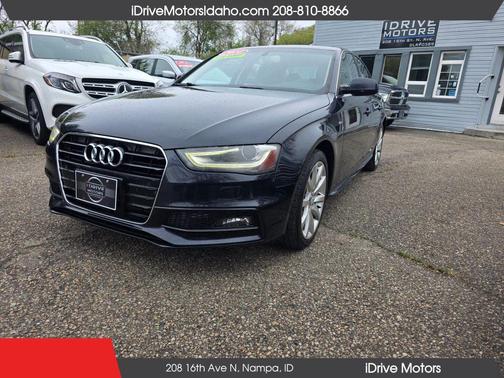 Blue 2014 Audi A4 2.0T Premium