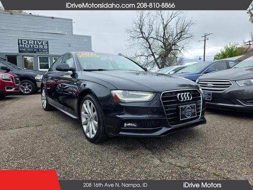 Blue 2014 Audi A4 2.0T Premium