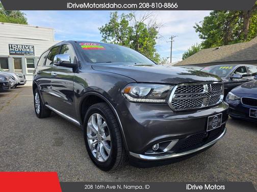 Granite Crystal Metallic Clearcoat 2016 Dodge Durango Citadel