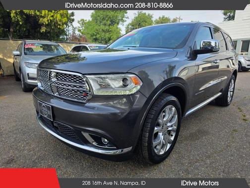 Granite Crystal Metallic Clearcoat 2016 Dodge Durango Citadel