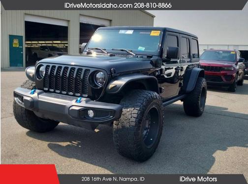 Black Clearcoat 2023 Jeep Wrangler 4xe Willys