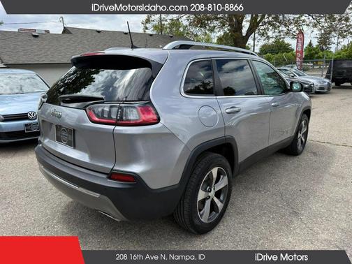 Billet Silver Metallic Clearcoat 2019 Jeep Cherokee Limited