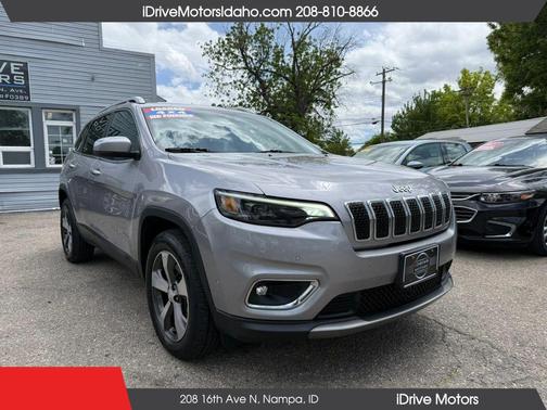 Billet Silver Metallic Clearcoat 2019 Jeep Cherokee Limited