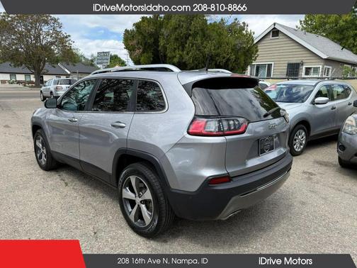 Billet Silver Metallic Clearcoat 2019 Jeep Cherokee Limited