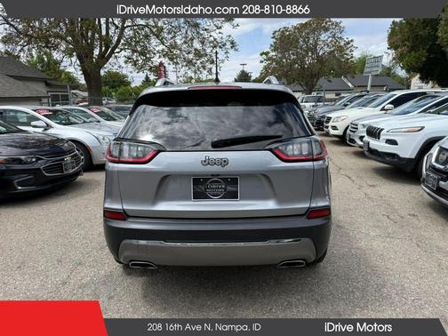 Billet Silver Metallic Clearcoat 2019 Jeep Cherokee Limited