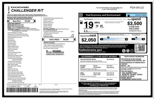 2018 Dodge Challenger R/T