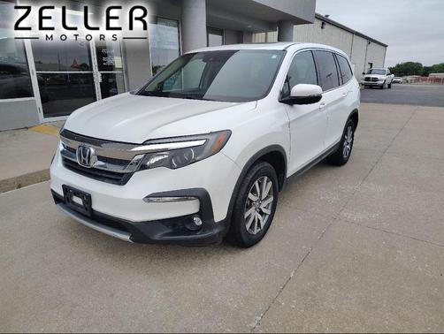 Platinum White Pearl 2021 Honda Pilot 2WD EX-L