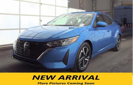 Electric Blue Metallic 2025 Nissan Sentra SV