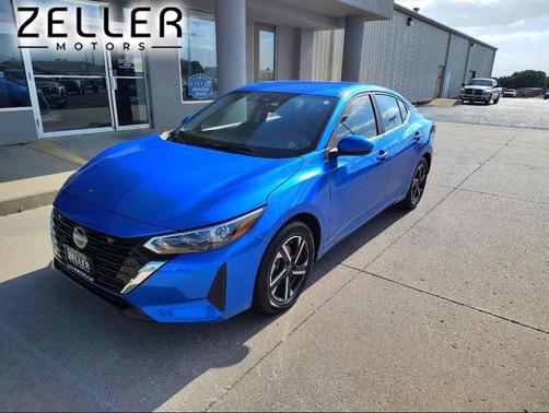 Electric Blue Metallic 2025 Nissan Sentra SV