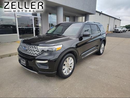 Agate Black Metallic 2020 Ford Explorer Limited