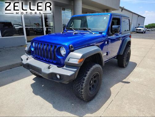 Ocean Blue Metallic Clearcoat 2019 Jeep Wrangler Sport