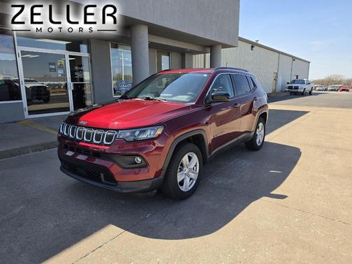 Velvet Red Pearlcoat 2022 Jeep Compass Latitude