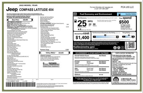 2022 Jeep Compass Latitude