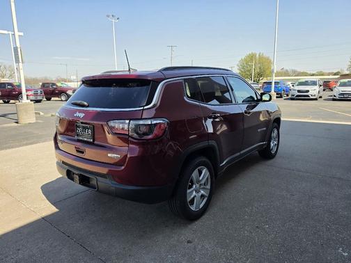 Velvet Red Pearlcoat 2022 Jeep Compass Latitude