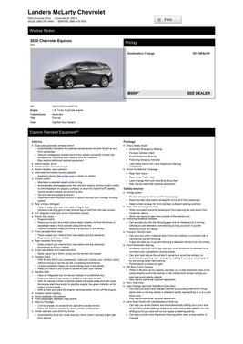 2020 Chevrolet Equinox L