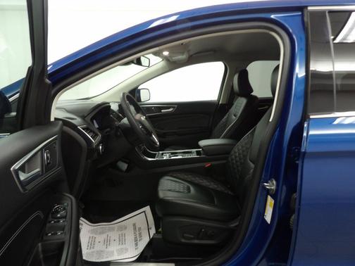 Atlas Blue Metallic 2024 Ford Edge Titanium