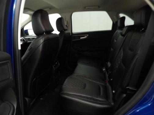 Atlas Blue Metallic 2024 Ford Edge Titanium