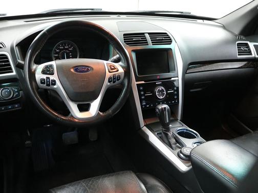 White Platinum Metallic Tri-Coat 2011 Ford Explorer Limited