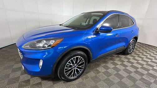 VELOCITY BLUE METALLIC 2021 Ford Escape Titanium