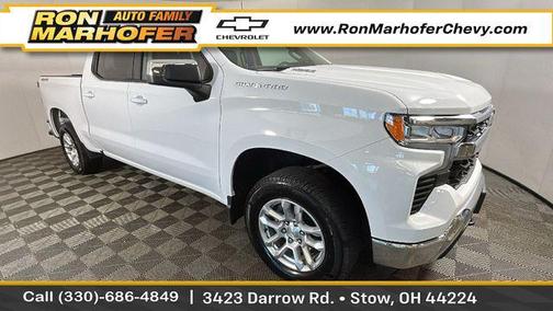Summit White 2025 Chevrolet Silverado 1500 LT